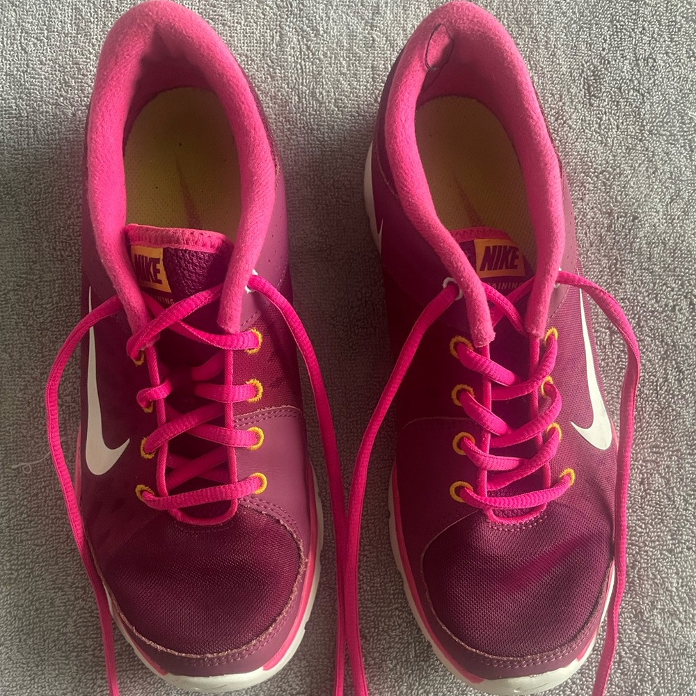 Nike Women’s Flex Trainer 3 Pink Athletic Sneakers Shoes Size 7.5